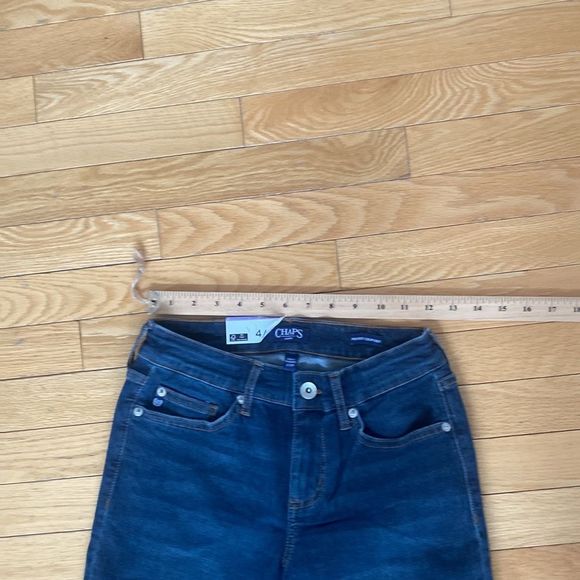 🔴 2 for $25 NEW! WOMENS CHAPS MID RISE CROP KICK JEAN! FLARE JEAN! - Picture 8 of 12